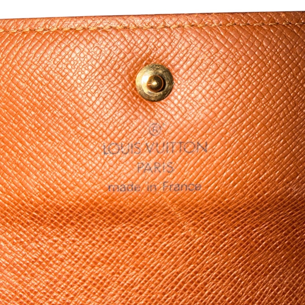 Louis Vuitton Vintage Porte-Tresor Passport Trifold Wallet (Made in France) - Picture 14 of 14